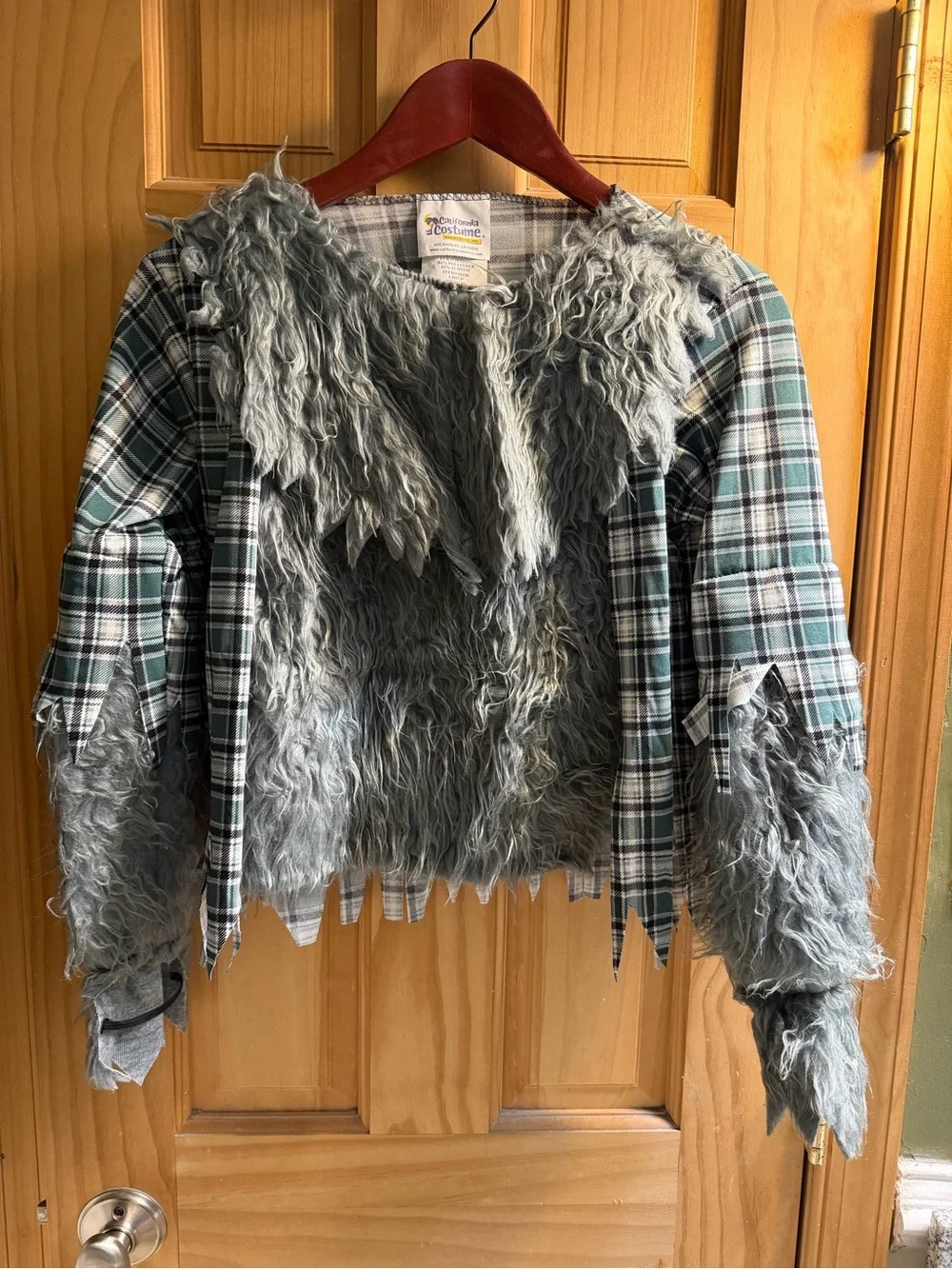 California Costumes Gray and Black Werewolf Kids Costume with Mask